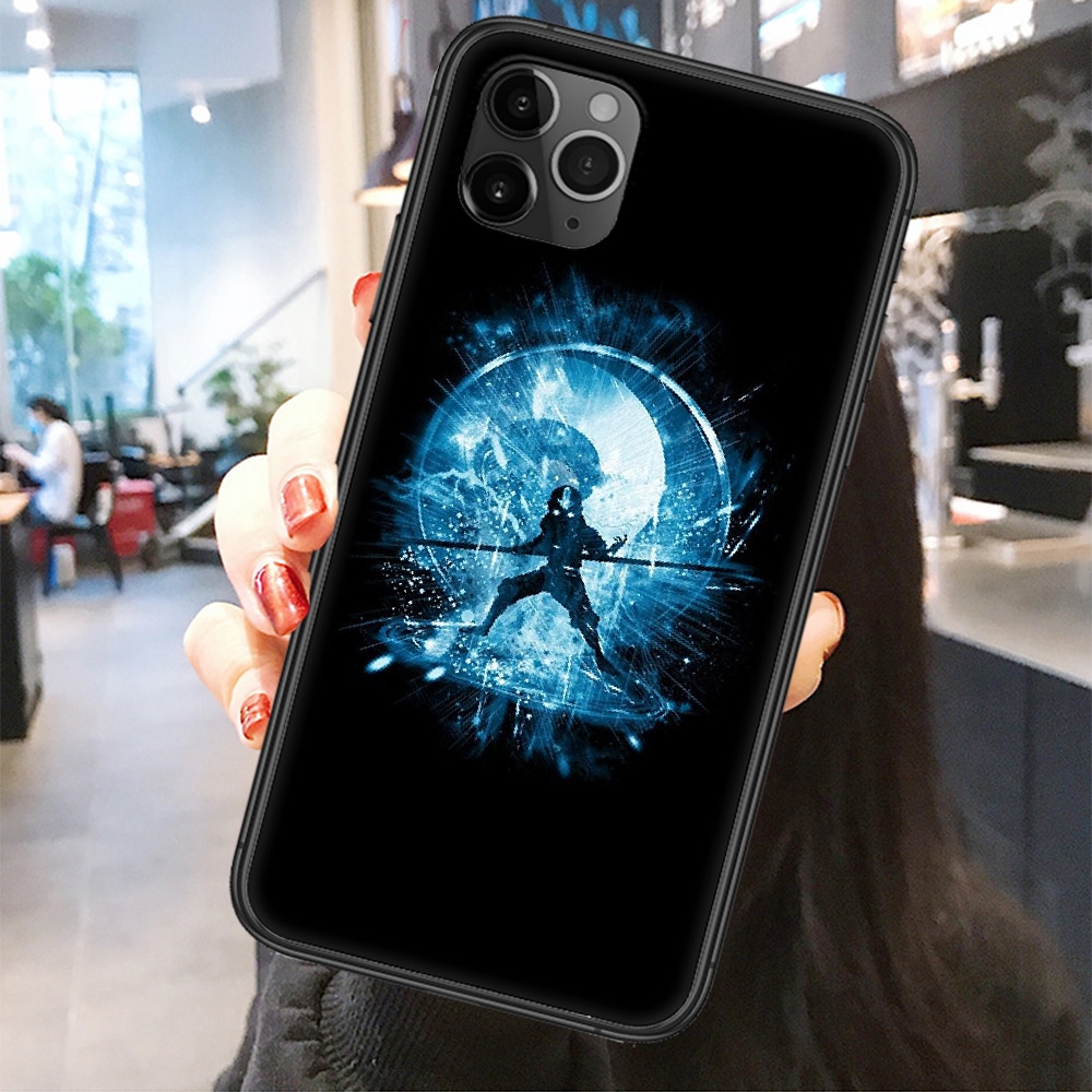 Avatar The Last Airbender Appa Phone Case Cover Hull For iphone 5 5s se 2 6 6s 7 8 12 mini plus X XS XR 11 PRO MAX Frosted black
