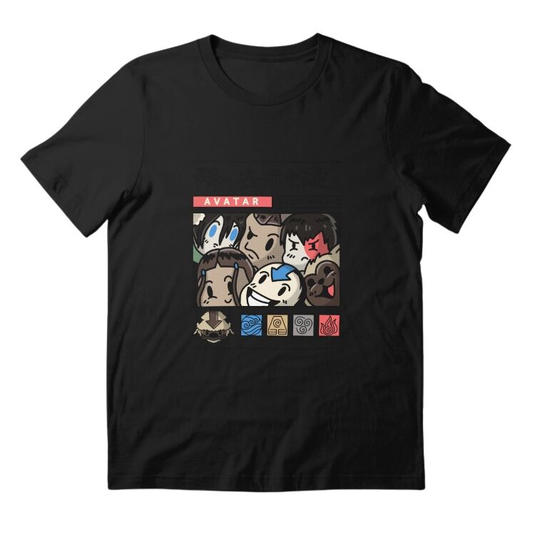 Avatar: The Last Airbender Chibi Comic TTPM1202 T-Shirt