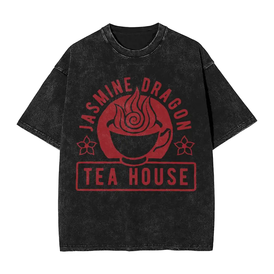 Avatars The Last Airbender Iroh Jasmine PTTT2505 Washed T-shirt